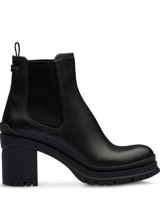 prada bag boots|prada chunky heel ankle boots.